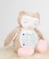 Preview: Eule bestickt mit Sterne und Name